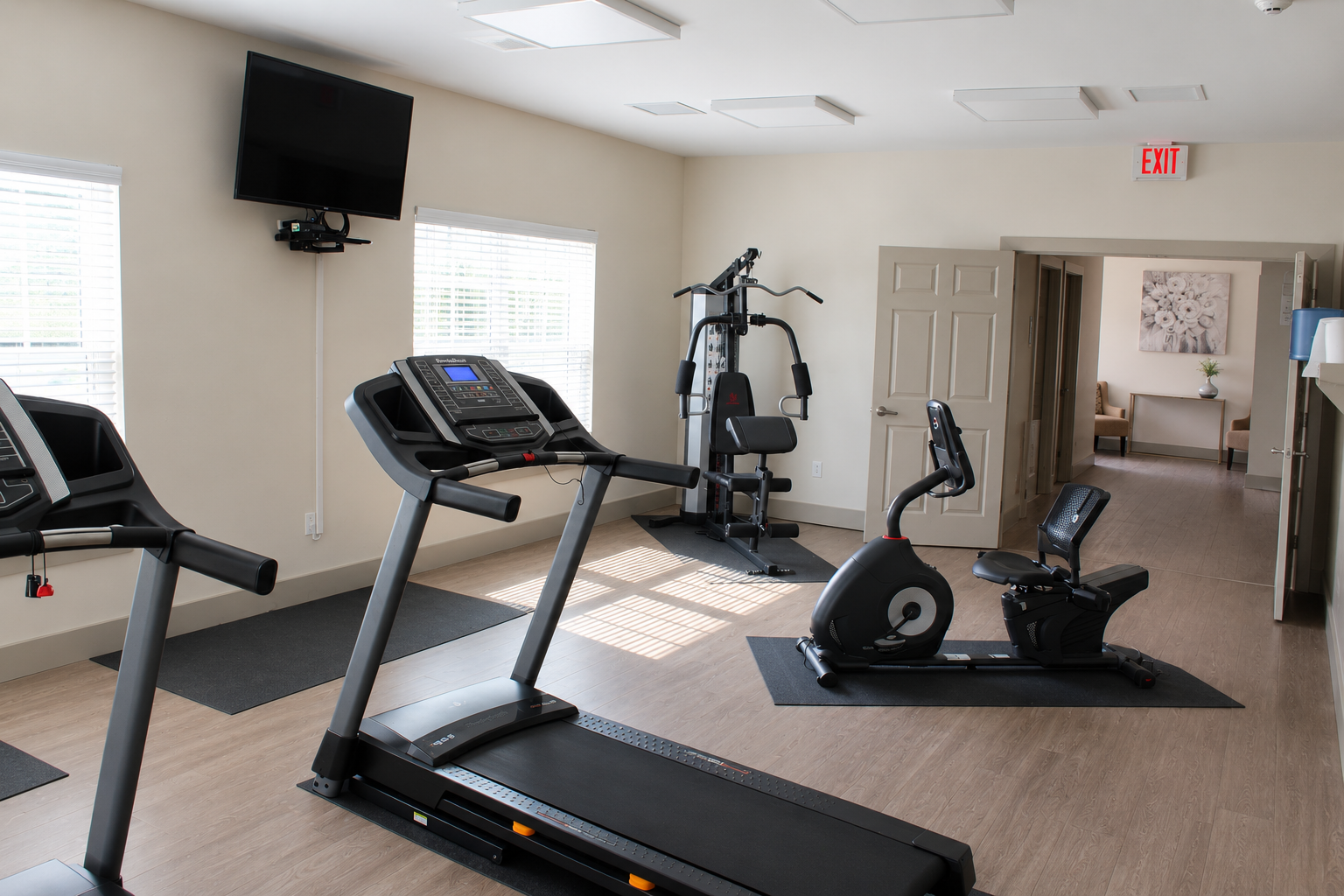 Salem place fitness room 3