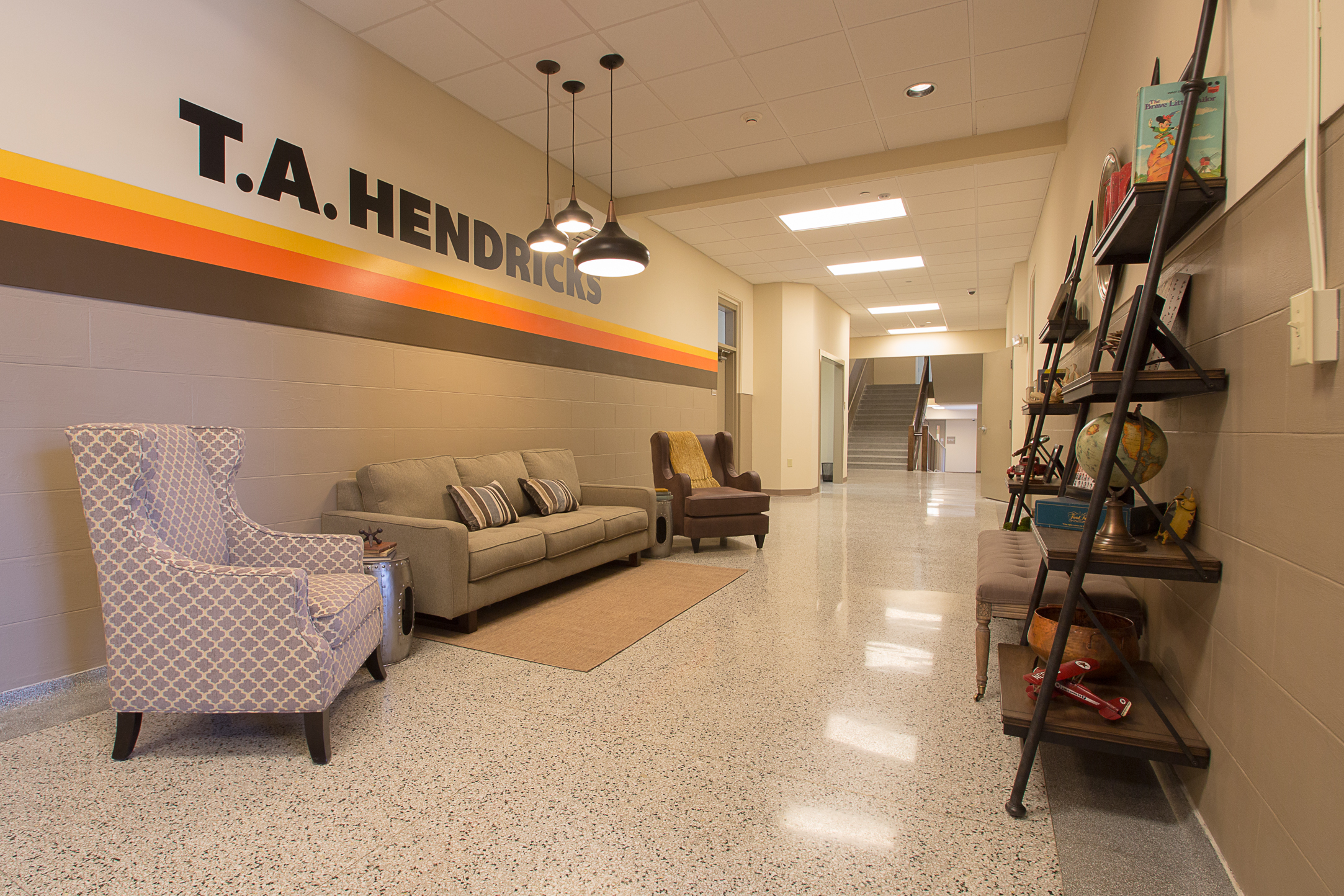 Sitting Area Main Hallway