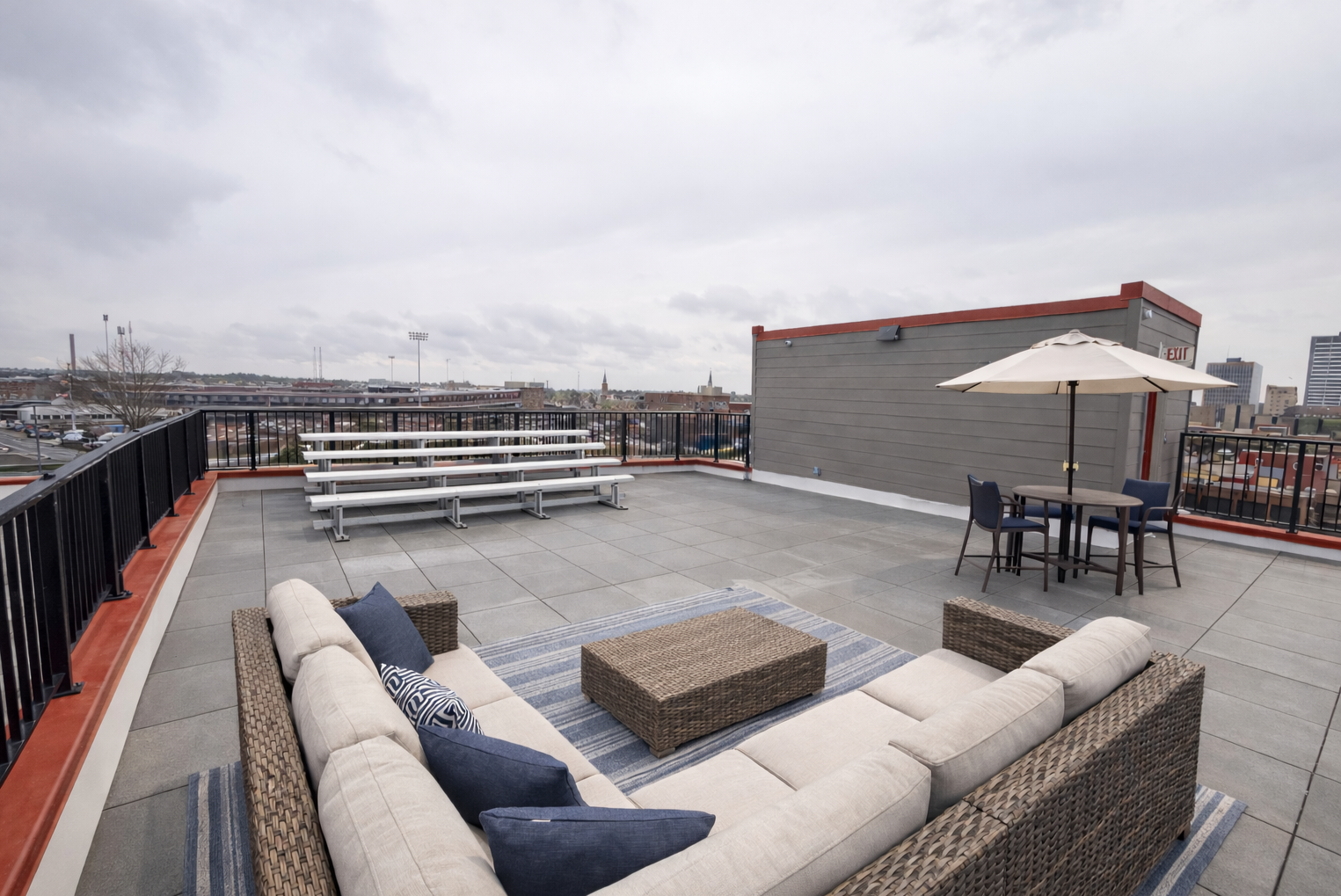 Diamond View Rooftop Deck MockUp